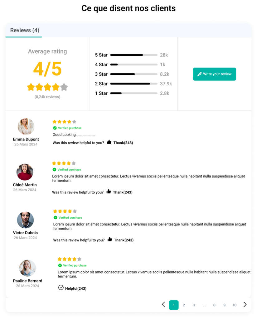 Avis praticien bien-être