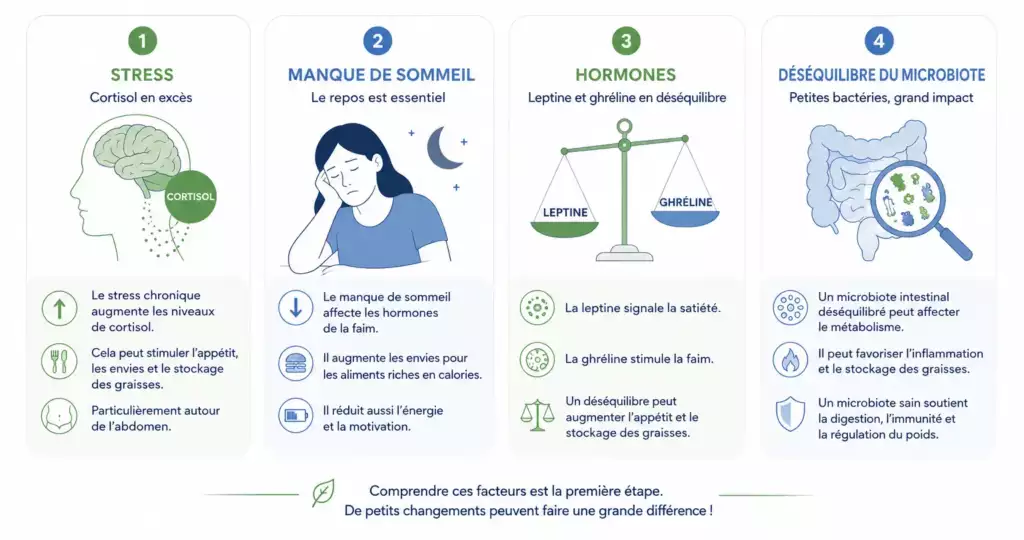 visuel multi-causes de ne pas perdre de poids